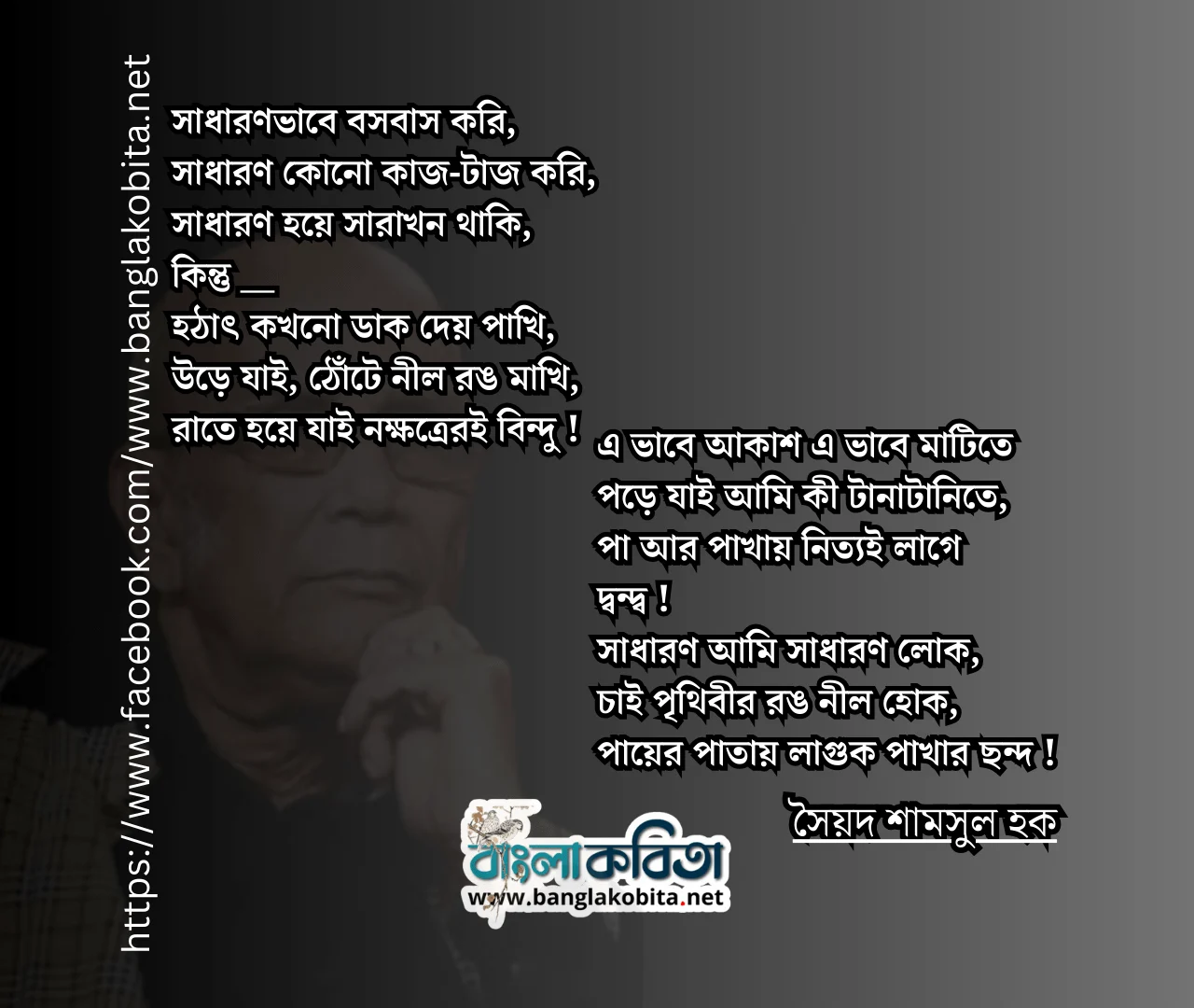 সাধারণ আমি -- সৈয়দ শামসুল হক